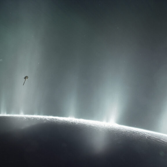 Enceladus plume
