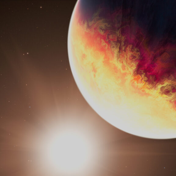 Hot jupiter hd 80606 b illustration