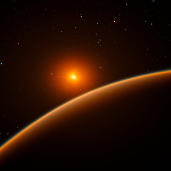 Lhs 1140b artists impression eso