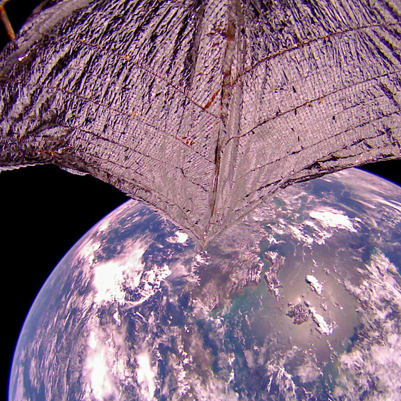 LightSail 2 image of Indonesia