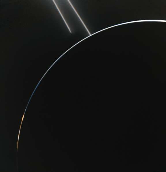 Backlit Jupiter And Its Rings The Planetary Society