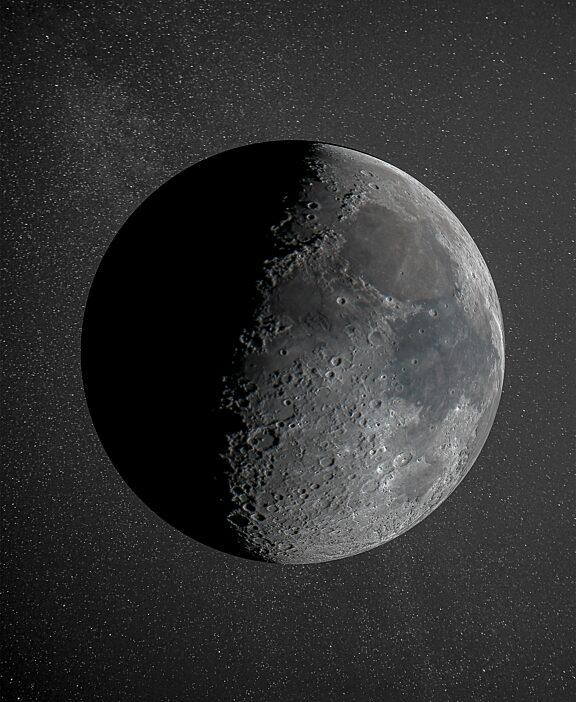 An artist's model of the Moon | The Planetary Society