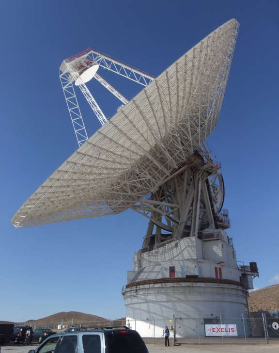 The 70-meter DSS-14 antenna at Goldstone | The Planetary Society