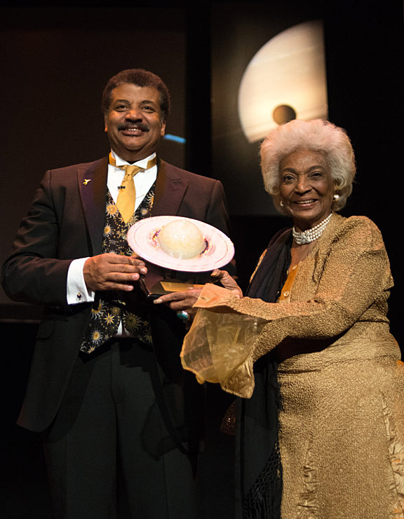 Neil Degrasse Tyson Receives Cosmos Award… The Planetary Society