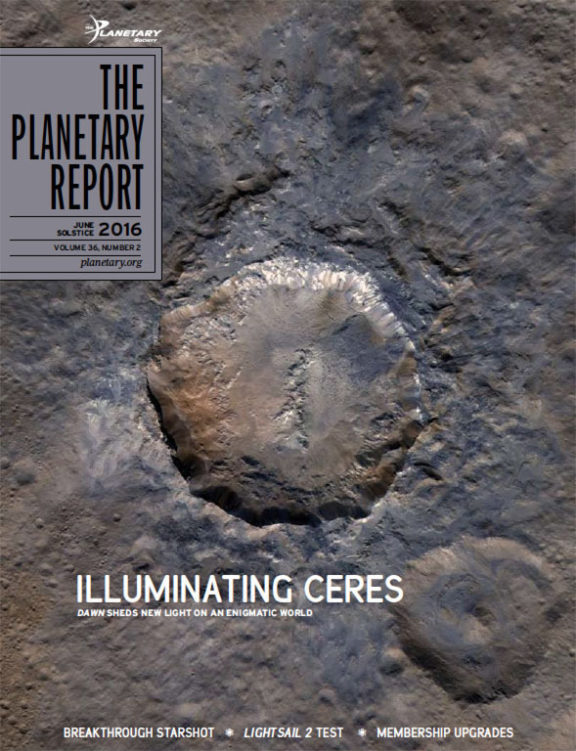 Summer 2016 issue of The Planetary Report | The Planetary Society