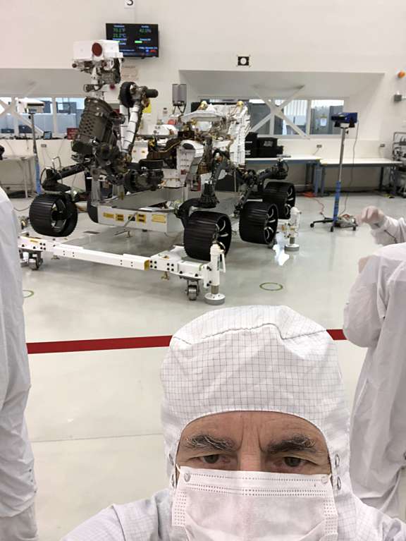 Mat Kaplan Selfie With Mars 2020 The Planetary Society