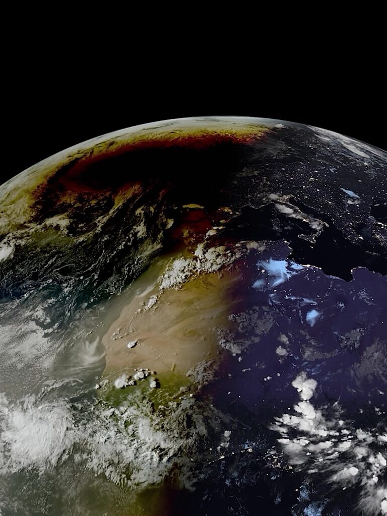 Total solar eclipse from MTG-I1