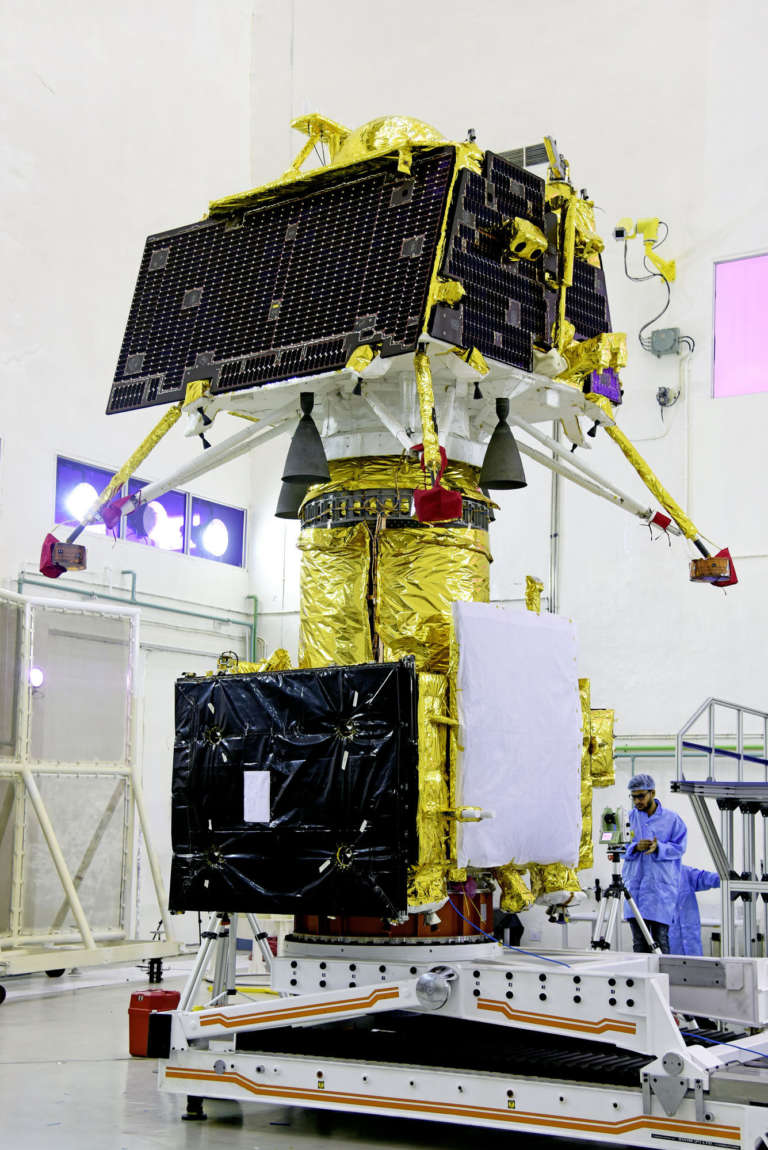 Chandrayaan-2 Integrated Spacecraft | The Planetary Society