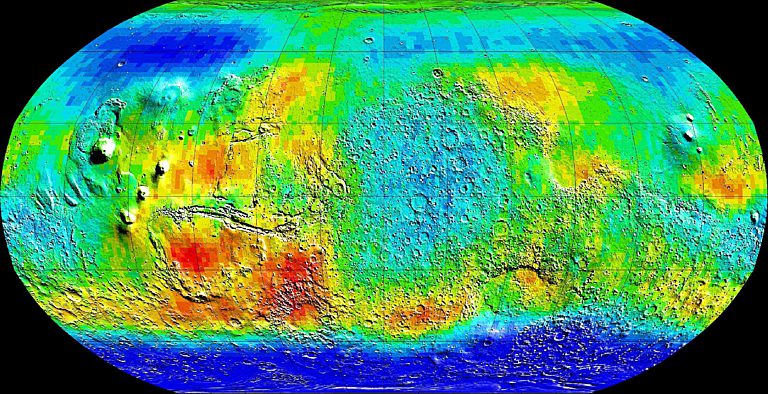 Water in Mars' subsurface from Mars Odyssey's… | The Planetary Society