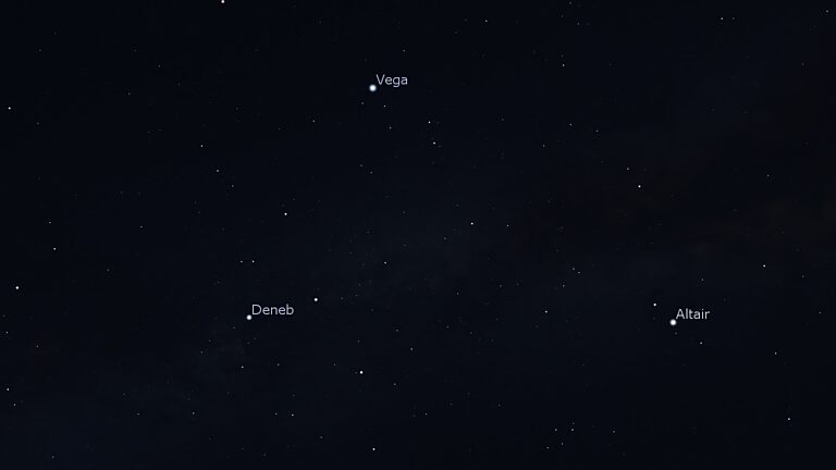 September 2022 Night Sky Snapshot The Planetary Society   Summer Triangle Evening 