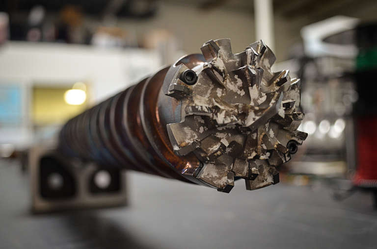 Planetary Deep Drill tungsten carbide tip | The Planetary Society