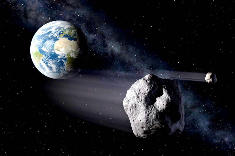 Artist's concept of near-Earth asteroids | The Planetary Society