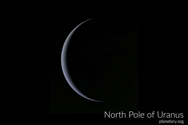 North pole postcard: Uranus | The Planetary Society