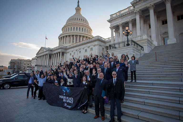 Planetary Society Members At The 2019 Day Of The Planetary Society