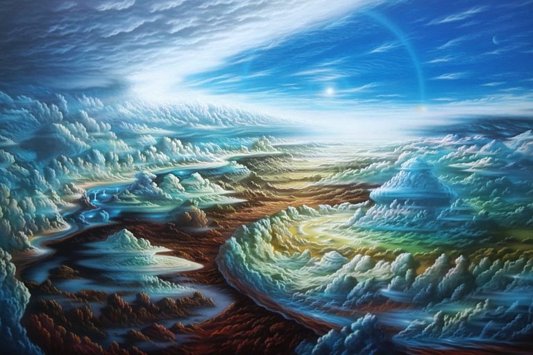 Jupiter Storm painting The Society