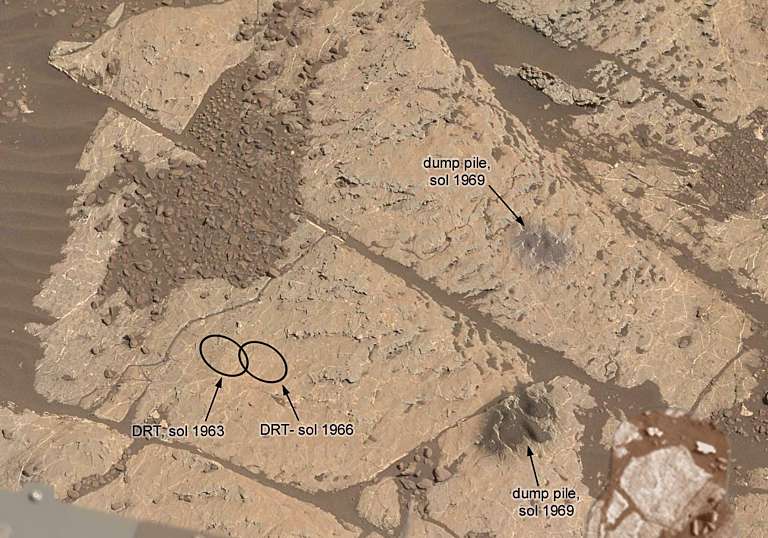 Curiosity's first Vera Rubin Ridge drill site… | The Planetary Society