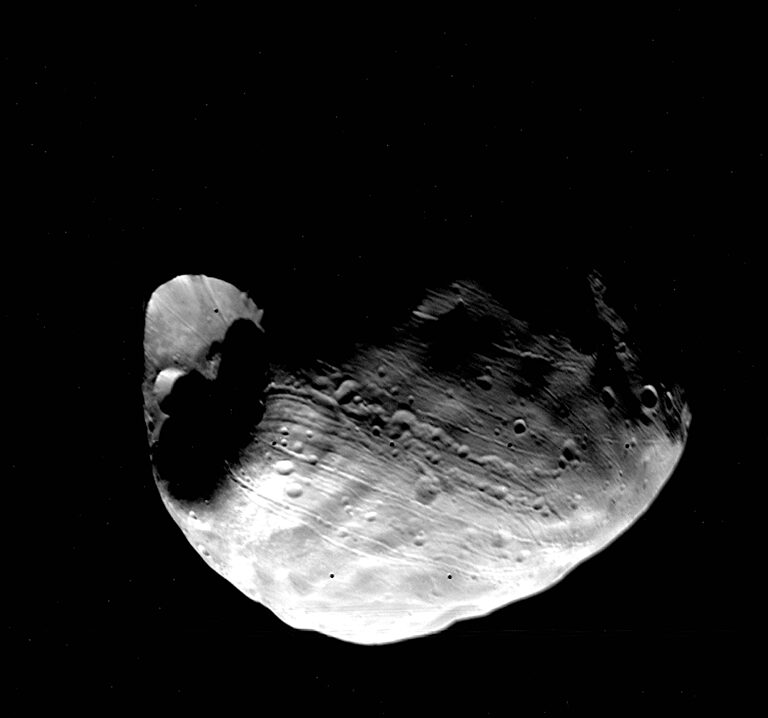 Phobos from Viking 1 spacecraft | The Planetary Society