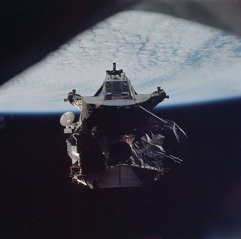 Apollo 9 lunar module ascent stage | The Planetary Society