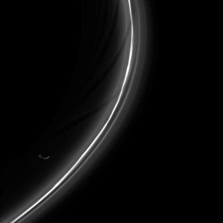 Prometheus and the F ring | The Planetary Society