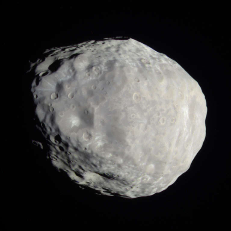 Janus in stretched color | The Planetary Society