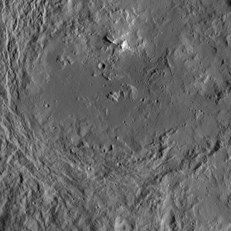 Inside Urvara Crater | The Planetary Society