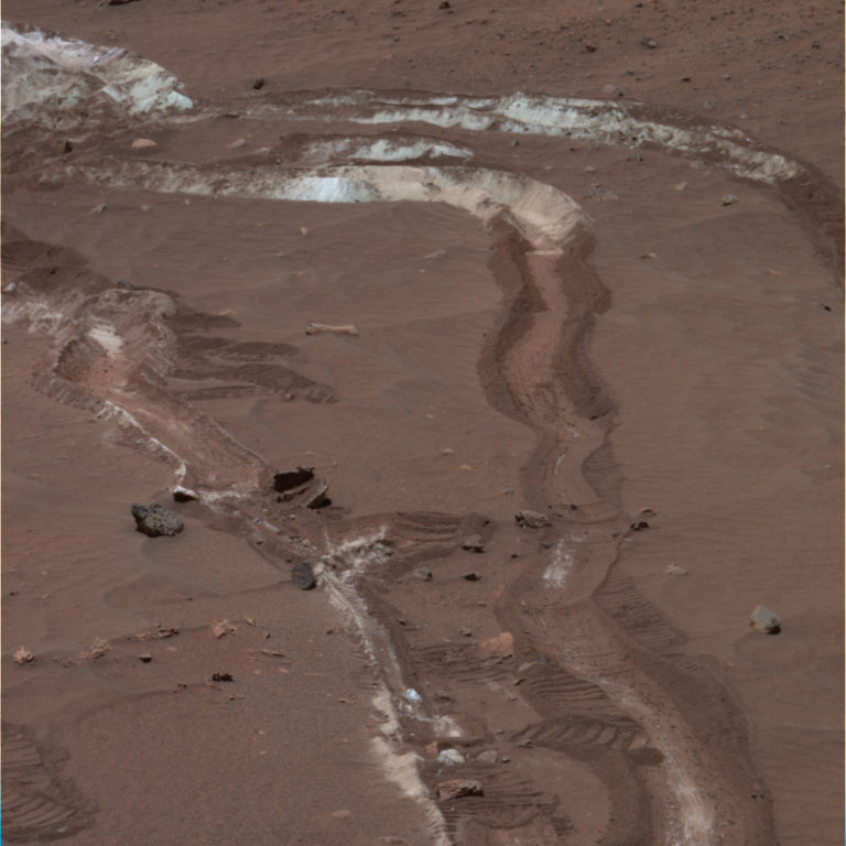 Spirit Rover Rocks Spirit rover tracks at Tyrone, sol 1096 | The Planetary Society