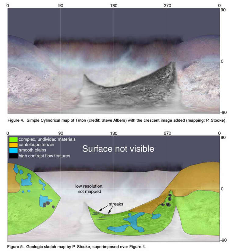 Geologic Map of Triton | The Planetary Society