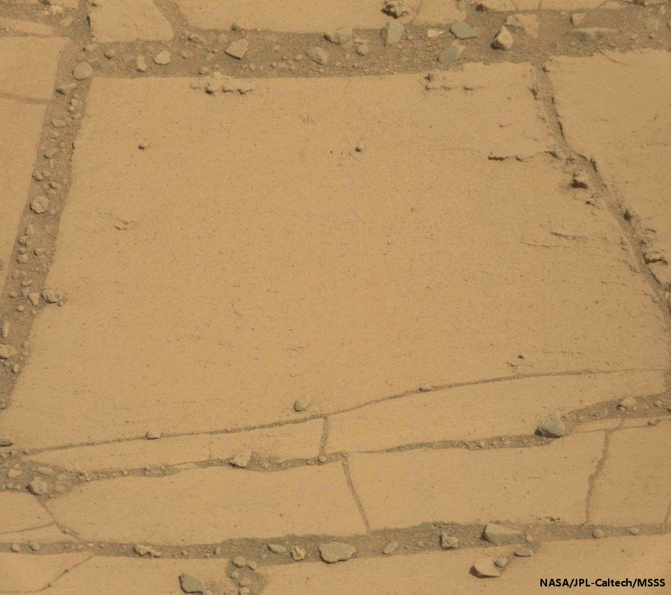 Drilling at Confidence Hills, Curiosity sols 755-759 (closeup)